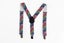Boys Adjustable Bright Rainbow Zebra Patterned Suspenders Carousel 2