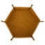 Dungeons and Dragons(DND) Brown hexagonal folding hexagon dice tray Carousel 1