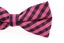 Mens Pink & Black Checkered Patterned Bow Tie Carousel 3