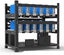 12 GPU Miner/Mining Rig Frame/Case/Rack Dual Power Supply For Crypto Currency Carousel 4