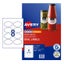 Avery Label L7127 Oval Glossy 9up 10 Sheets Carousel 3