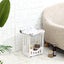 Modern Oval Sofa Side Coffee Tea Table Leisure Desk Storage Shelf White By Carousel 4