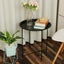 End Table Removable Tray Table Living Room By Bedside Indoor / Outdoor Carousel 3
