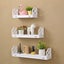 3Pcs Modern Wall Mounted Shelf Storage Rack Holder Home Office Bedroom Decor Set Carousel 2