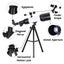 Astronomical Telescope 150x Zoom HD High-Power Portable Tripod Night Vision Carousel 5