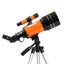 150X HD Astronomic Telescope Space Refractor Adjustable Tripod Lens Covers Carousel 3