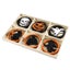 Colorful Halloween Six - square Grid Ghost Pendant Wooden Chips Home Party Decor Carousel 3