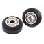 Creativity 10PC Flat Type Openbuilds Plastic Wheel POM with Bearings Big Models Carousel 4