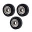 Creativity 10PC Flat Type Openbuilds Plastic Wheel POM with Bearings Big Models Carousel 5