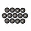 Koonovo 15PCS V Plastic Bearing Pulley Pullery Wheel for 3D Printer Carousel 1