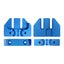 Dotbit Extrusion Head Mounting Block Multi - bracket Catible with V6 Volcano Carousel 3