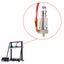 Gray Extruder + MK9 Extruder Nozzle + 5Pcs 1 . 75 / 0 . 4mm Brass Nozzle with Si Carousel 4