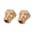 One Box MK10 Brass Nozzle and Maintenance Kit 25Pcs 0 . 2 - 1 . 0mm Nozzle with Carousel 6