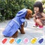 Dog Raincoat Waterproof Outdoor Rain Coat Jacket Coat Fleece Reflective Safe Carousel 4