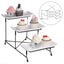 3 Tier Serving Stand Collapsible Sturdier Rack 3 Serving Platters Tier Serving T Carousel 1