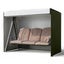 3 - Seater Hammock Swing Cover Garden Patio Yard Hanging Chair Seat Canopy Garde Carousel 2