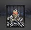 Halloween Hanging Jail Cage Prisoner Ghost Skeleton Glow Eyes Ghost Sounds Decor Carousel 2