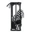 Halloween Hanging Jail Cage Prisoner Ghost Skeleton Glow Eyes Ghost Sounds Decor Carousel 4