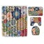 Natural Pattern Flower Polyester Bathroom Shower Curtain Bath Carpets Toilet Sea Carousel 4