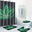 9 Optionals for African Girl Bathroom Shower Curtain Pedestal Rug Lid Toilet Cov Carousel 3