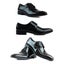 Mens Zasel Blair Leather Patent Lace Work Mens Formal Casual Work Dress Shoes Carousel 5