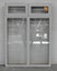 Grey Aluminium Double Awning Window - Double Glazed H1503 x W1100 NL11576 Carousel 1