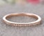 Rose Gold Plated CZ Diamonds Ring / S8 Carousel 2