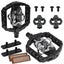 VENZO Shimano SPD MTB CNC Aluminum Pedals Cleats Carousel 2
