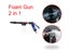PTN 2 in 1 Foam Gun Car Home Wash Foam Water Gun Portable Sprayer Pressure Gun Carousel 1
