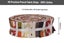 Soimoi 40Pcs Autumn Fall Theme Print Cotton Precut Fabrics For Quilting Craft Carousel 5