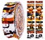 Soimoi 40Pcs Halloween Print Cotton Precut Fabrics For Quilting Craft Strips Carousel 1