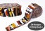 Soimoi 40Pcs Halloween Print Cotton Precut Fabrics For Quilting Craft Strips Carousel 7