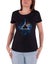 Pink Floyd T Shirt Dark Side of the Moon Blue Splat Official Womens Skinny Fit Carousel 1