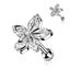 Marquise CZ Tragus Flower. Carousel 3