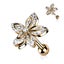 Marquise CZ Tragus Flower. Carousel 5