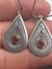 Beautiful Sterling Silver and Carnelian Stone Earrings - 288 Carousel 3