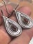 Beautiful Sterling Silver and Carnelian Stone Earrings - 288 Carousel 2