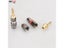 HIFIDIY LIVE 4PCS/Set 4mm Pure Copper Gold Plated Banana Plug Connector For Carousel 8