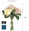 Classic European Silk Flowers Bunch Pink Rose Peony *Local Buy* Carousel 6
