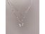 New Shiny Butterfly Necklace Ladies Exquisite Double Layer Clavicle Chain Carousel 2