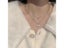 New Shiny Butterfly Necklace Ladies Exquisite Double Layer Clavicle Chain Carousel 5