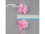 (60 Pieces/lot) Pink Petal Chiffon Lace Fabric Webbing Decoration Love Gift Carousel 2