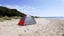 Beach Tent Shelter with Zipper Door (SPF40) Carousel 2