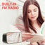 Wireless Bluetooth Speaker with Alarm Clock, Time Display, FM. Havit Brand Carousel 3