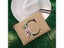 Simple Linen Wristlet Clutch Bag For Bachelorette Party Beach Travel Carousel 4
