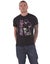 Run DMC T Shirt Hollis Queens Homage Logo new Official Mens Black Carousel 1