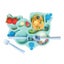 CONSTRUCTIVE BABY PLATE & CUTLERY SET - TEAL Carousel 2