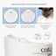 Catit Pixi Cat Water Drinking Fountain White Carousel 3