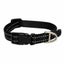 ROGZ DOG COLLAR FANBELT LARGE 20mm 34 - 56CM BLACK Carousel 1