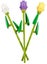 $1 RESERVE LEGO Iconic Tulip 40461 Carousel 3
